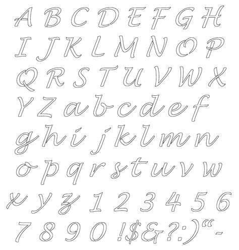 Free Letter Stencil Resources