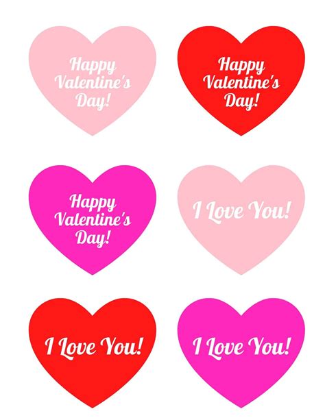 Free Printable Hearts Designs for Valentine's Day