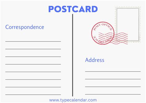 Free Printable Postcards