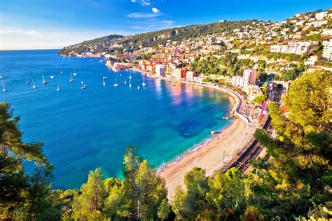 French Riviera Beach Scene