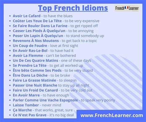 French idiomatic expressions with pas cher