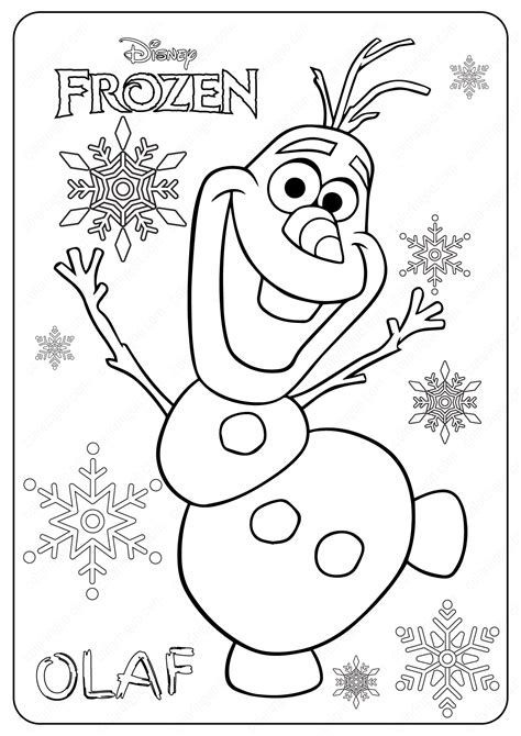 Frozen Coloring Pages