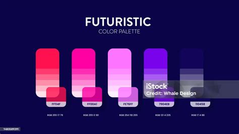 Futuristic Colour Palettes