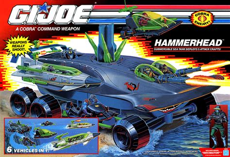 G.I. Joe Hammerhead Submarine Front View