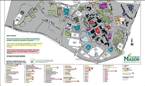 GMU Shuttle Route Map