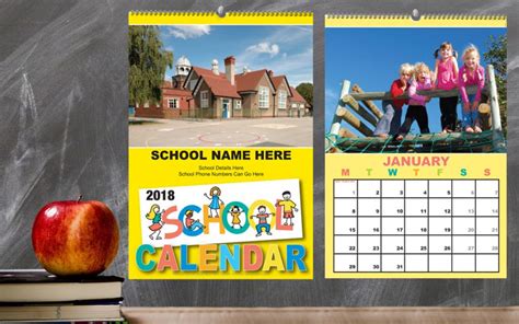 Designs of GPS Jr High School Calendar