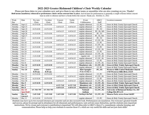 GRCC Calendar Tricks