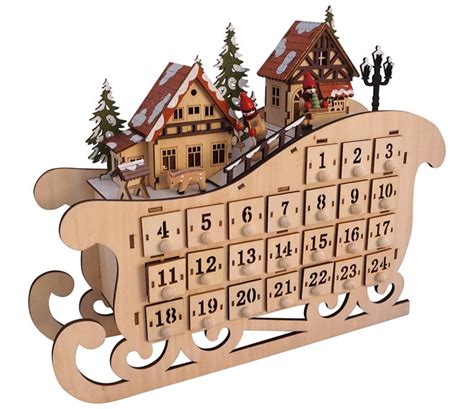 German Style Cardboard Calendar