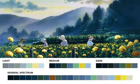 Ghibli Color Palette 3