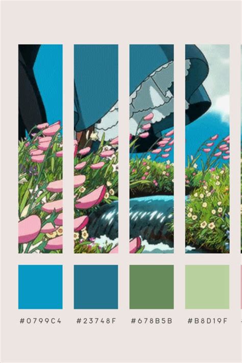 Ghibli Color Palette 6