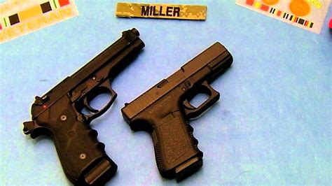 Glock 19 vs Beretta 92FS Caliber Comparison