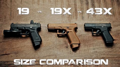 Glock 19x Comparison