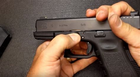 Glock 32 Gen 5 Disassembly Process