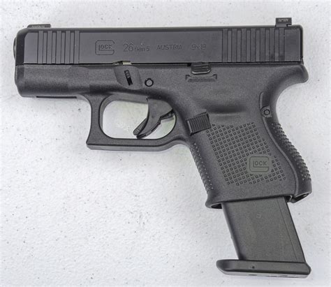 Glock 47 Pistol Rear View