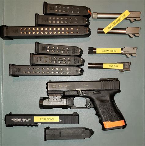 Glock G23 Versatility