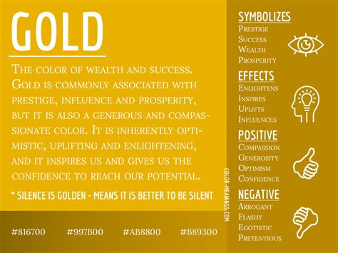 Gold Wealth Colors