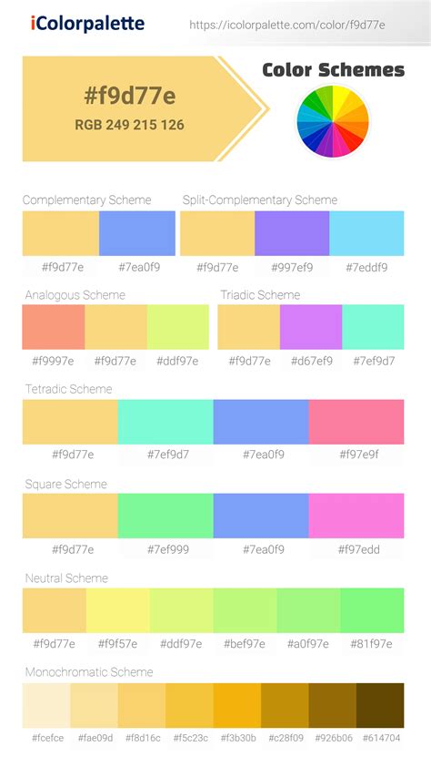 Golden Glow Color Palette