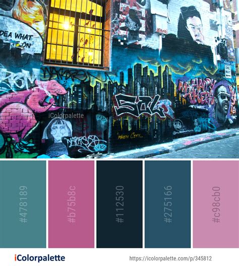 Graffiti Color Palette Inspiration