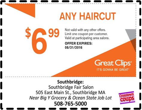 Great Clips Coupon Policies