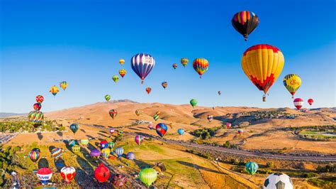 Great Reno Balloon Festival Sky