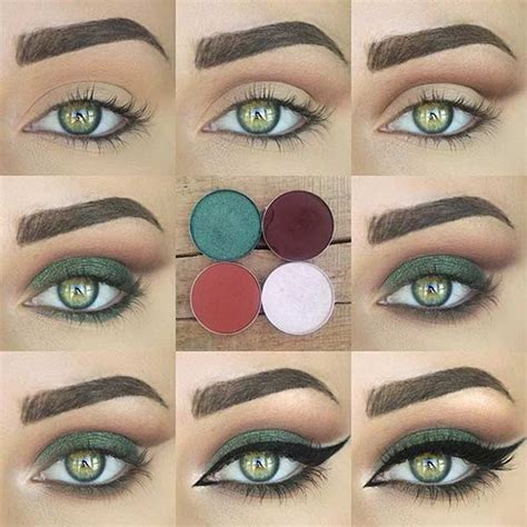 Green Eyes and Eyeshadow