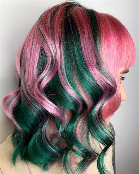 Green Pink Beauty Trends