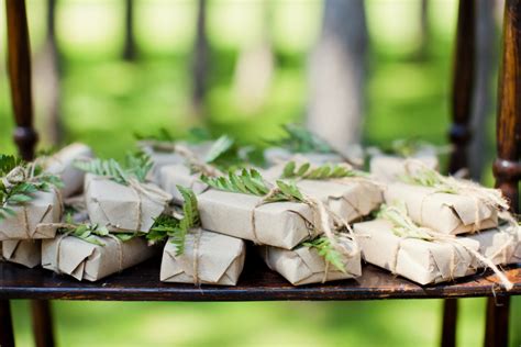 Green Wedding Favors