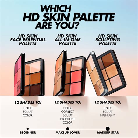 HD Skin Face Essentials Palette