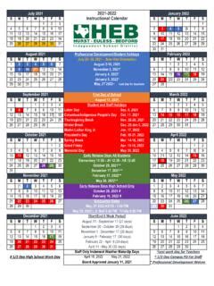 HEB ISD Calendar Image 2