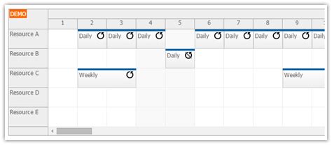 HLS Calendar Overview