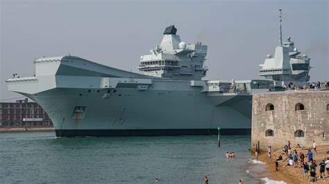 HMS Prince of Wales under construction