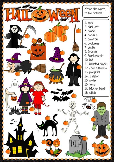 Halloween Worksheets