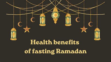 Health Considerations During Ramadan