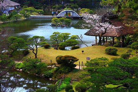 Shukkeien Garden Pond