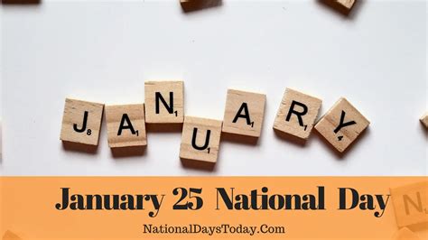 Historical Significance of January 25