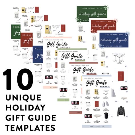 Holiday Gift Guide Template