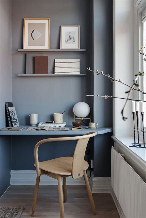 Home Office with Calming Touches