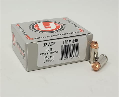 Hornady.32 ACP 60 Grain XTP