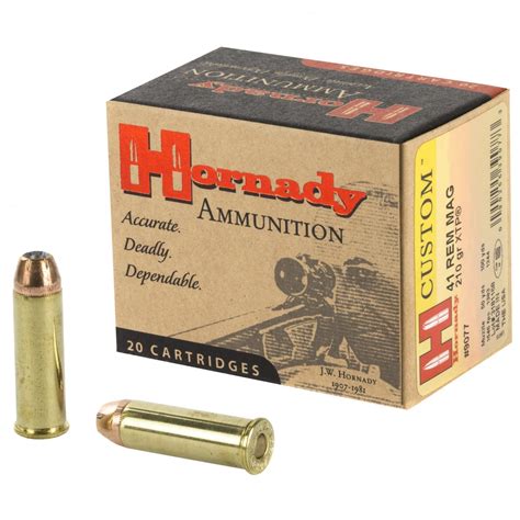 Hornady Custom 41 Mag 210gr XTP