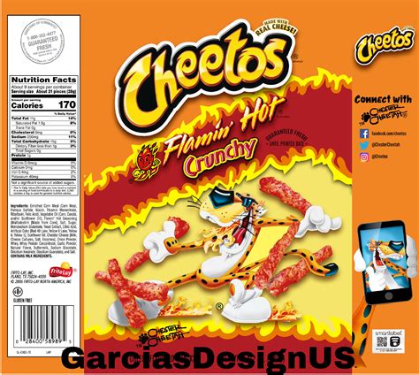 Hot Cheetos Design Colors