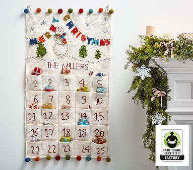 How Pottery Barn Advent Calendars Work