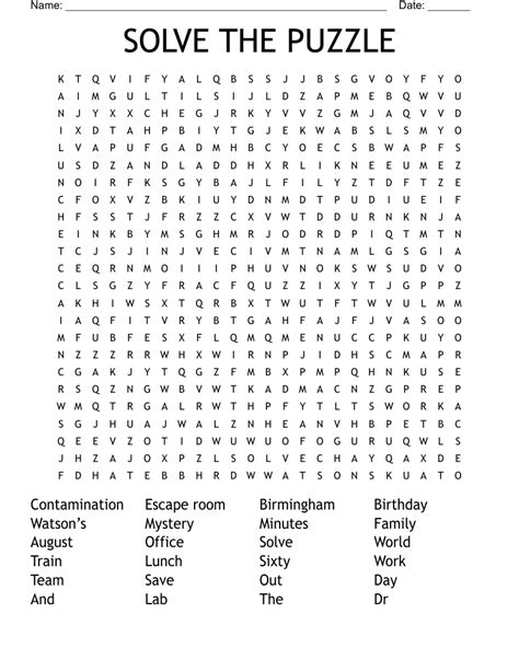 How to Solve Word Search Puzzles