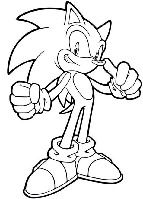 How to Access Sonic Printable Coloring Pages