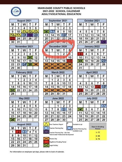 How to Access the Dade Schools Calendar