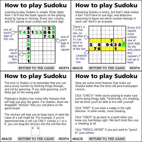 How to Play Sudoku