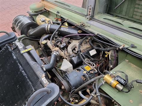 Humvee Engine Compartment