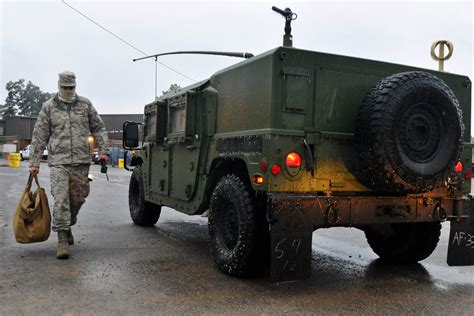 Humvee emergency supplies