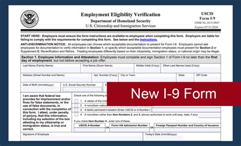 I-9 Form Completion Checklists