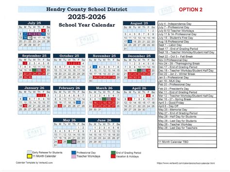 IRSC Academic Calendar Image 3