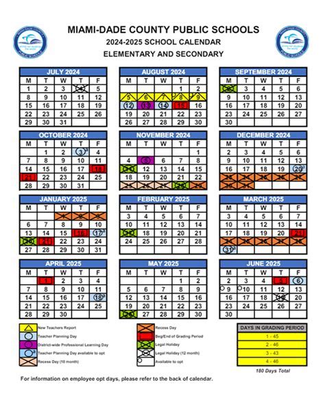 Importance of the DCPS Calendar